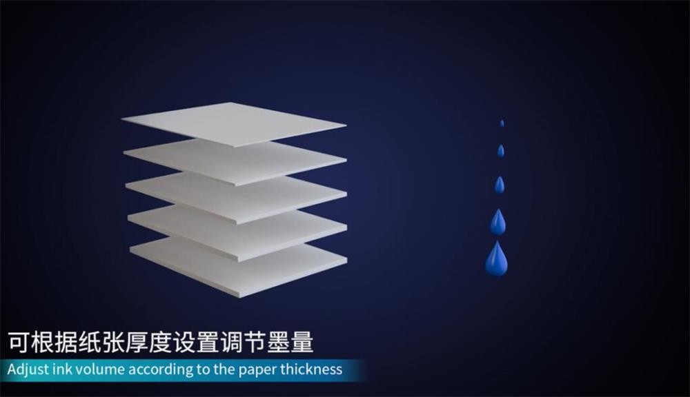 数码印花机DA182T Plus智能调节墨量图